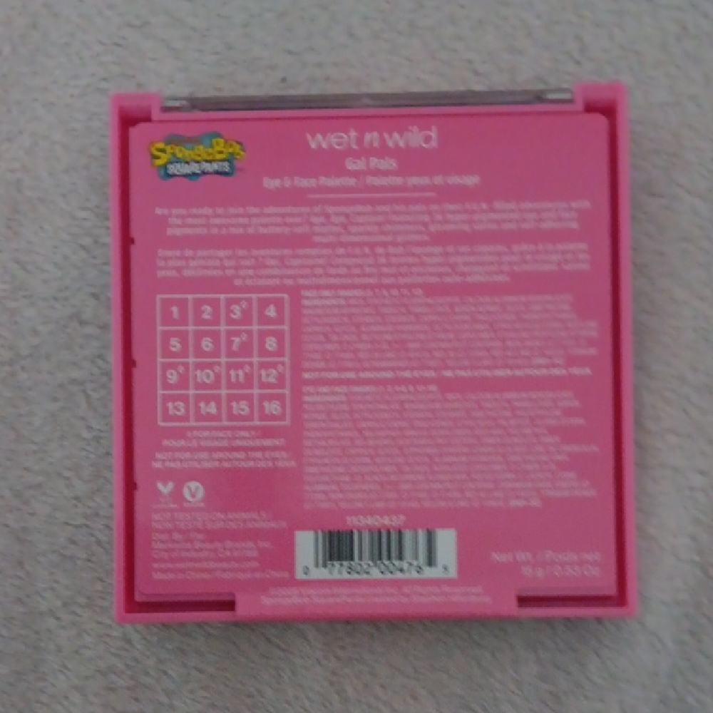 Wet n Wild SpongeBob and Patrick Makeup Collection - Picture 5 of 5